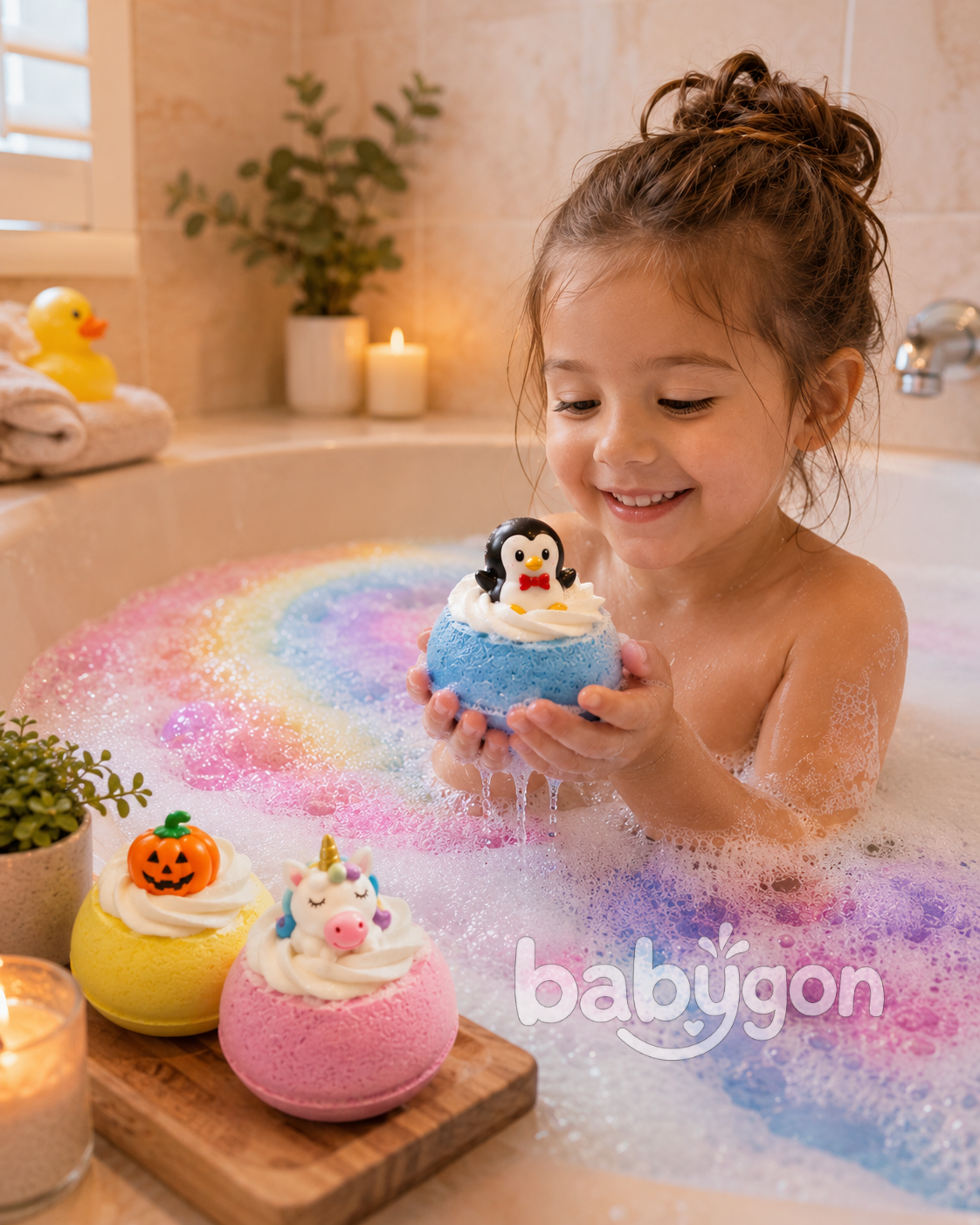 Çılgın Köpüren Sürpriz Oyuncaklı Banyo Topu Seti