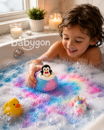 Çılgın Köpüren Sürpriz Oyuncaklı Banyo Topu Seti