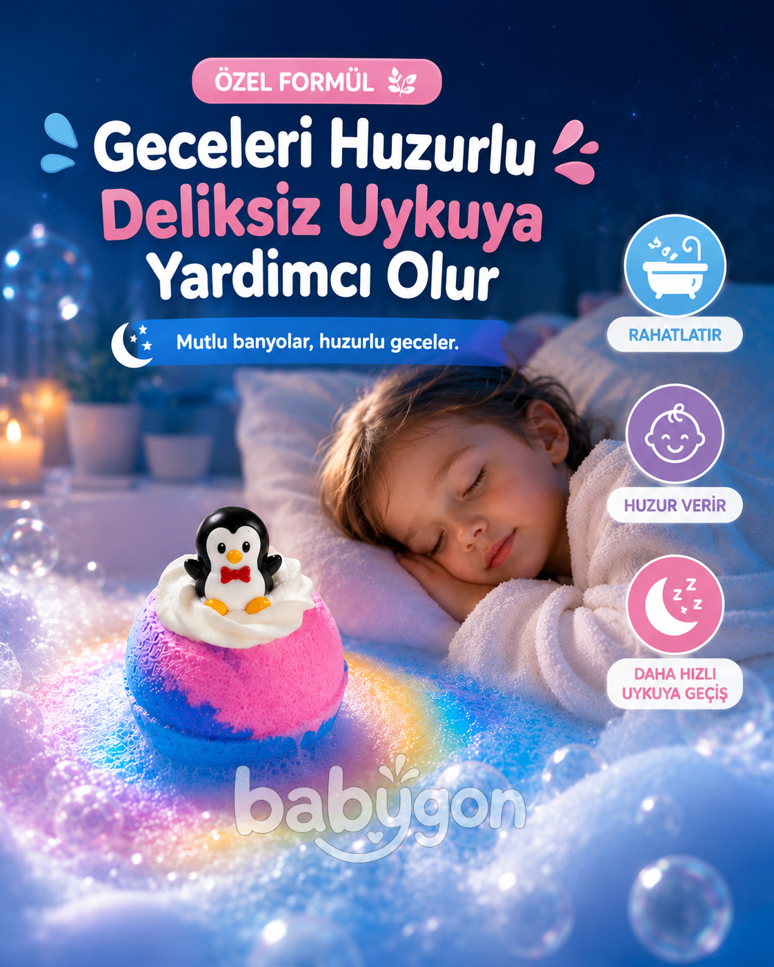 Çılgın Köpüren Sürpriz Oyuncaklı Banyo Topu Seti